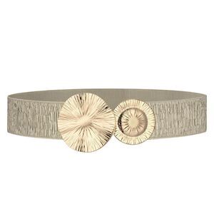 Wide Belts For Women Dresses Elastic Stretch Belt Fashion Trendy Waist Belt😉